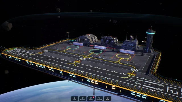Fleet base in orbit